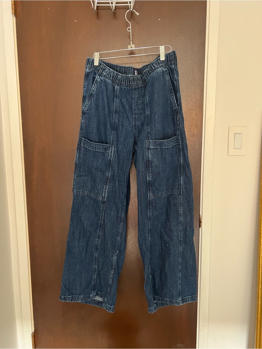 GAP Wide Leg Dark Blue Denim Jeans